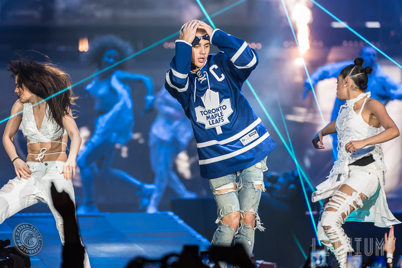 Justin Bieber Get Used To It Toronto Air Canada Centre night 1