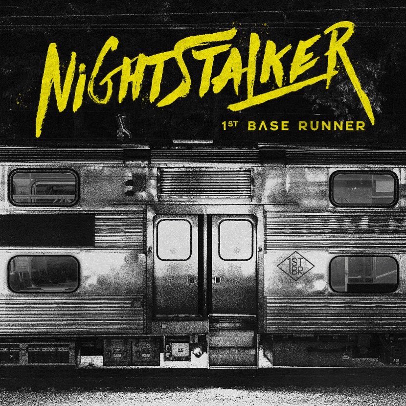 Artwork for the album ‘Night Stalker’ by 1st Base Runner