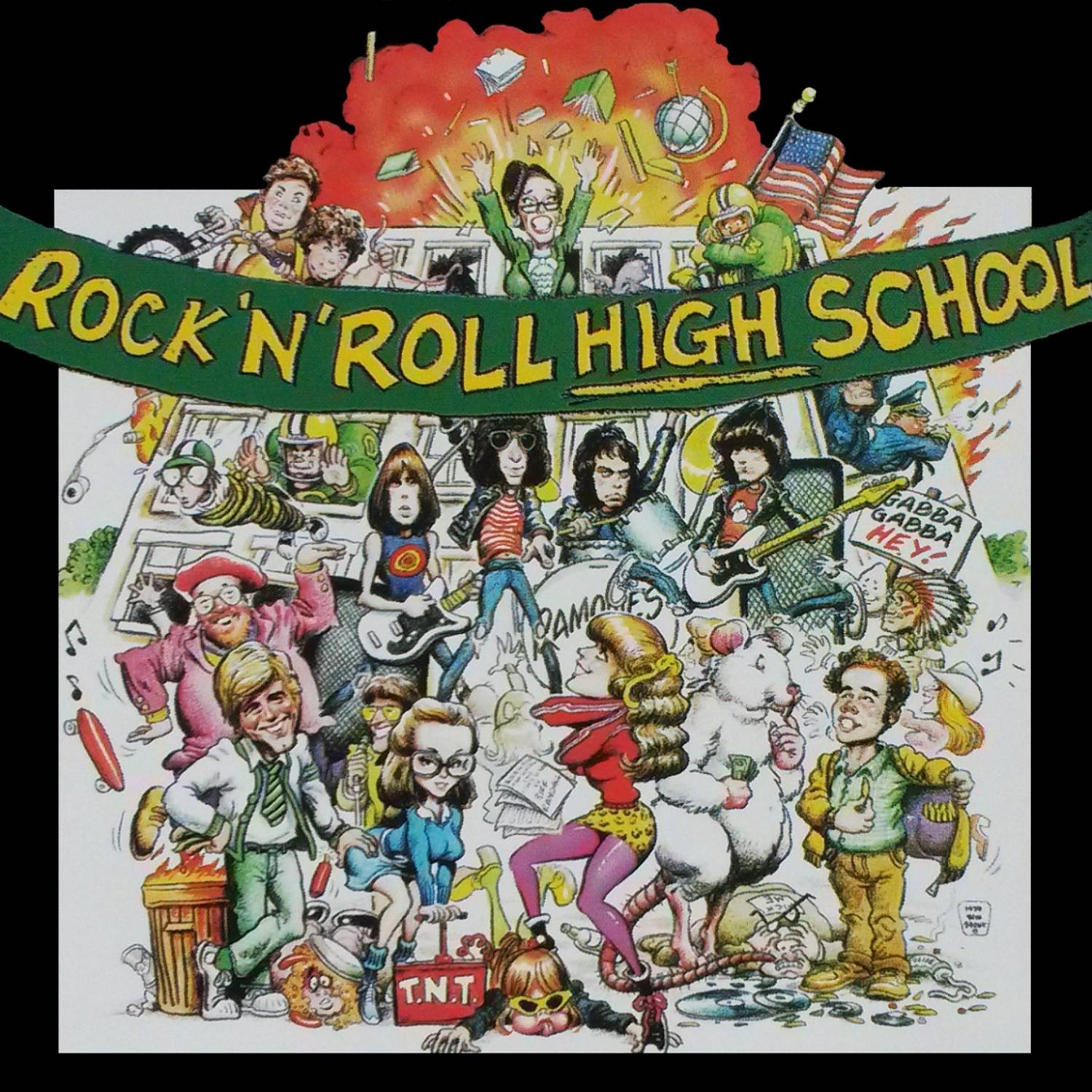 Ramones Various Artists Rock N Roll High School Motion Picture Soundtrack Retro Album Review V13 Net