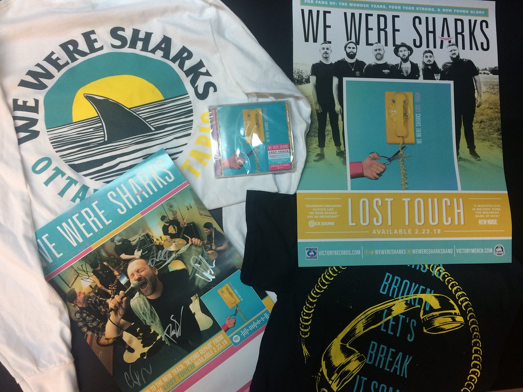 we_were_sharks_exclusive_contest_merch_pack