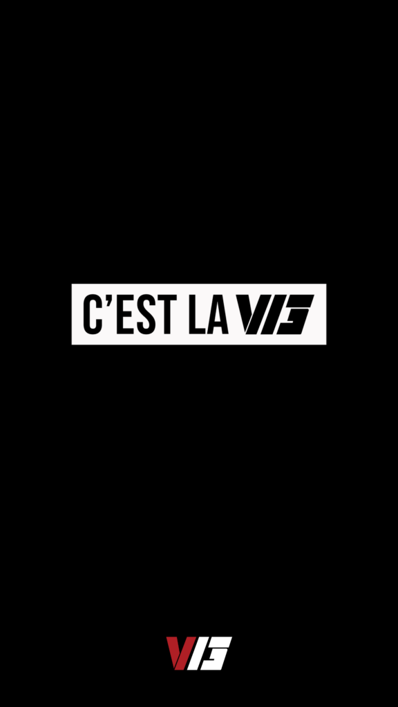 V13 “C’est la V13” (Black w/ White v1) Mobile 4K – 2160 x 3840