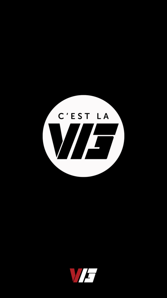 V13 “C’est la V13” (Black w/ White v3) Mobile 4K – 2160 x 3840