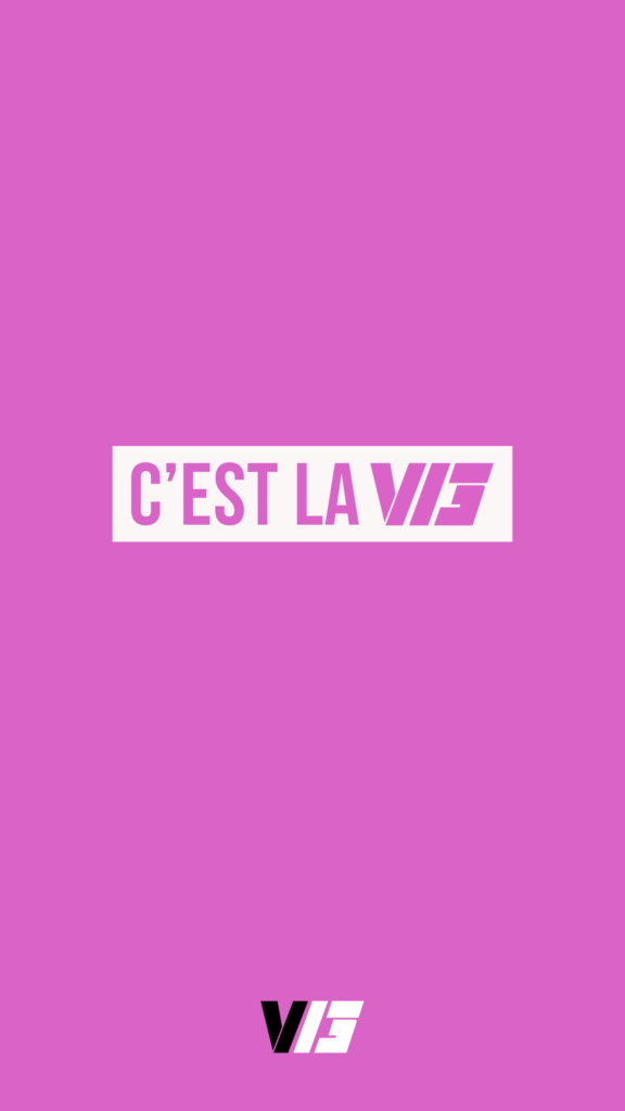 V13 “C’est la V13” (Pink w/ White v1) Mobile 4K – 2160 x 3840