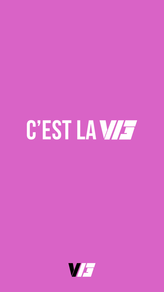 V13 “C’est la V13” (Pink w/ White v2) Mobile 4K – 2160 x 3840