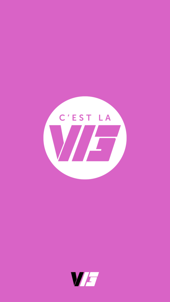 V13 “C’est la V13” (Pink w/ White v3) Mobile 4K – 2160 x 3840