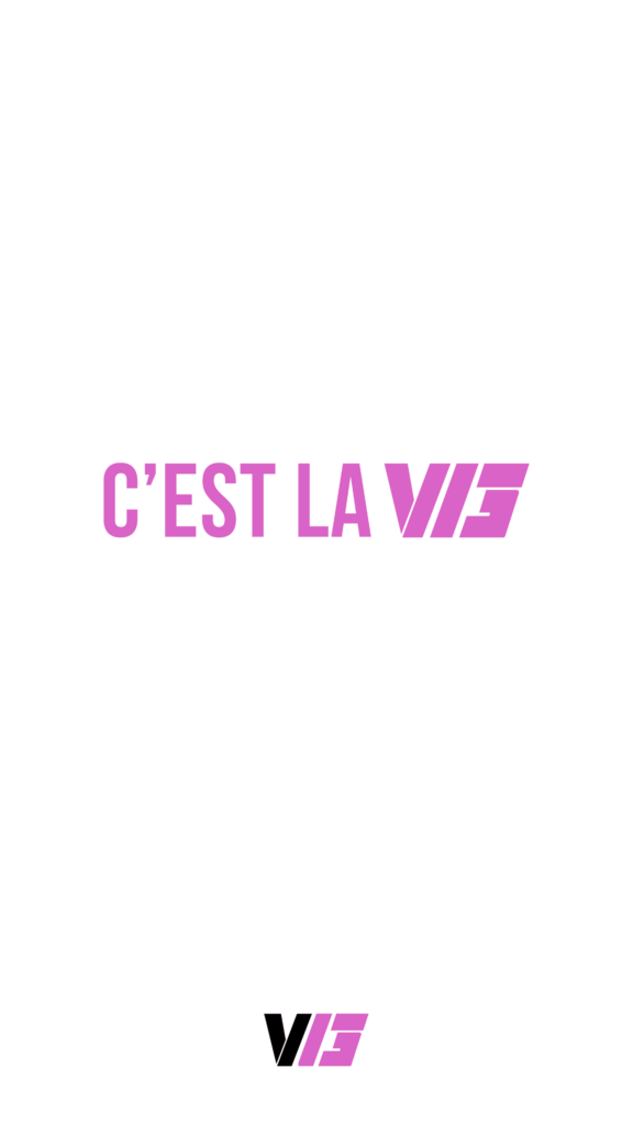 V13 “C’est la V13” (White w/ Pink v2) Mobile 4K – 2160 x 3840