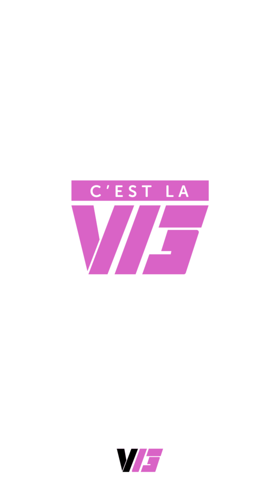 V13 “C’est la V13” (White w/ Pink v4) Mobile 4K – 2160 x 3840