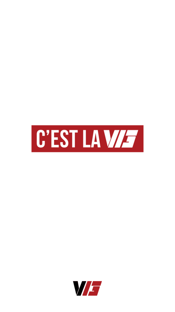 V13 “C’est la V13” (White w/ Red v1) Mobile 4K – 2160 x 3840