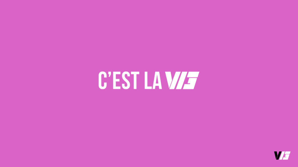 V13 “C’est la V13” (Pink w/ White v2) 4K – 3840 x 2160