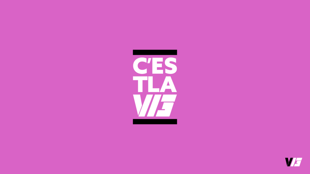 V13 “C’est la V13” (Pink w/ White v5) 4K – 3840 x 2160