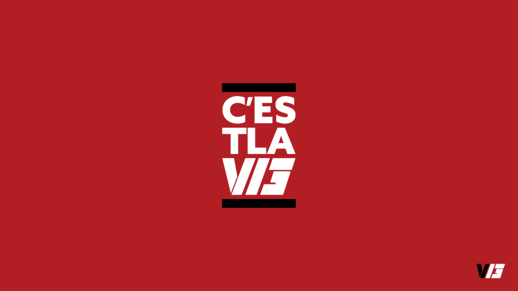 V13 “C’est la V13” (Red w/ White v5) 4K – 3840 x 2160