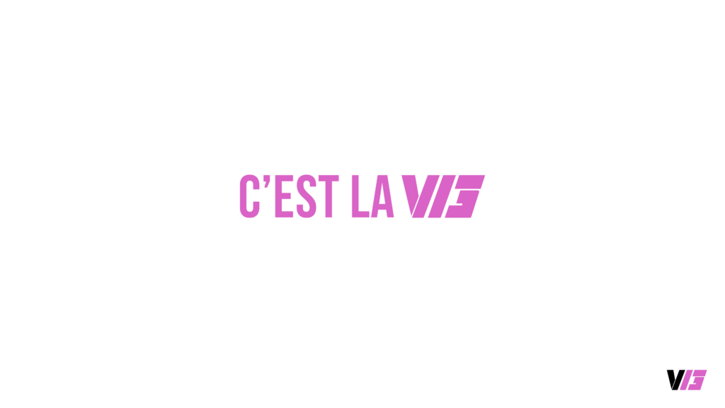 V13 “C’est la V13” (White w/ Pink v2) 4K – 3840 x 2160