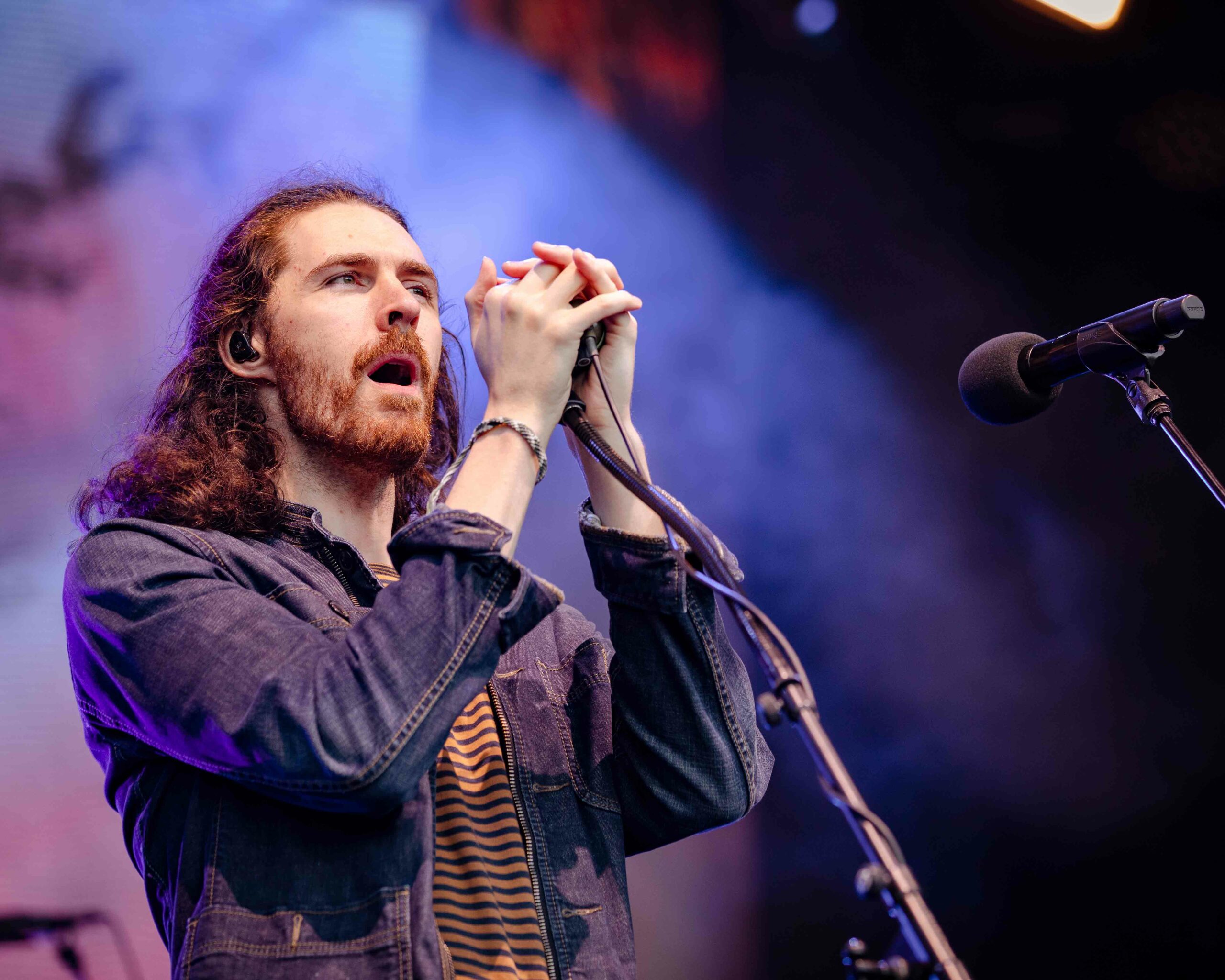 Hozier live at the Piece Hall by Mikee Downes