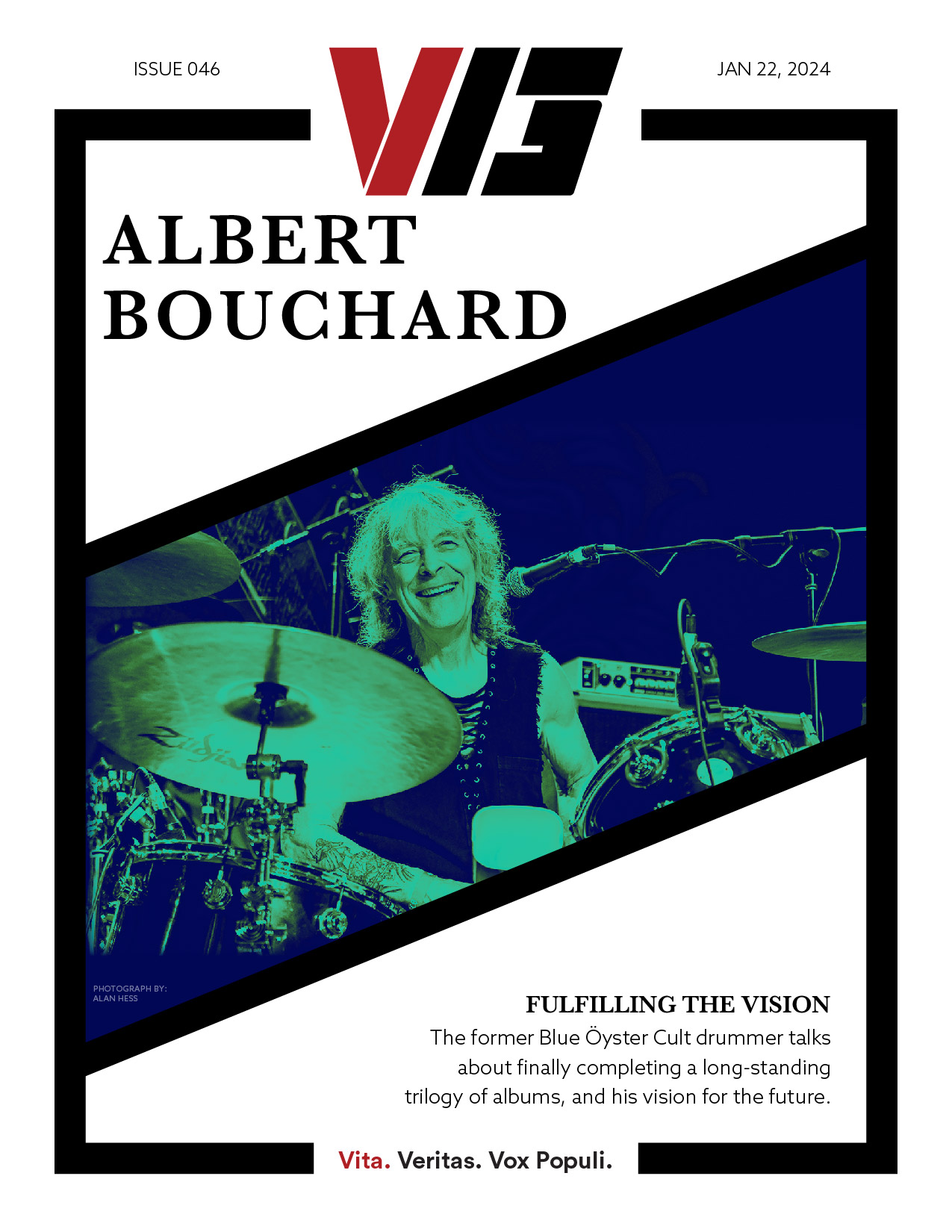 V13 Cover Story - Issue 046 - Albert Bouchard