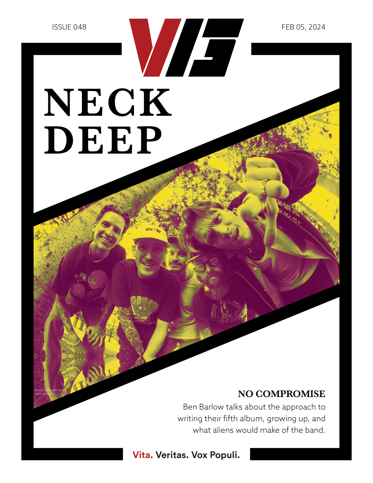 V13 Cover Story - Issue 048 - Neck Deep