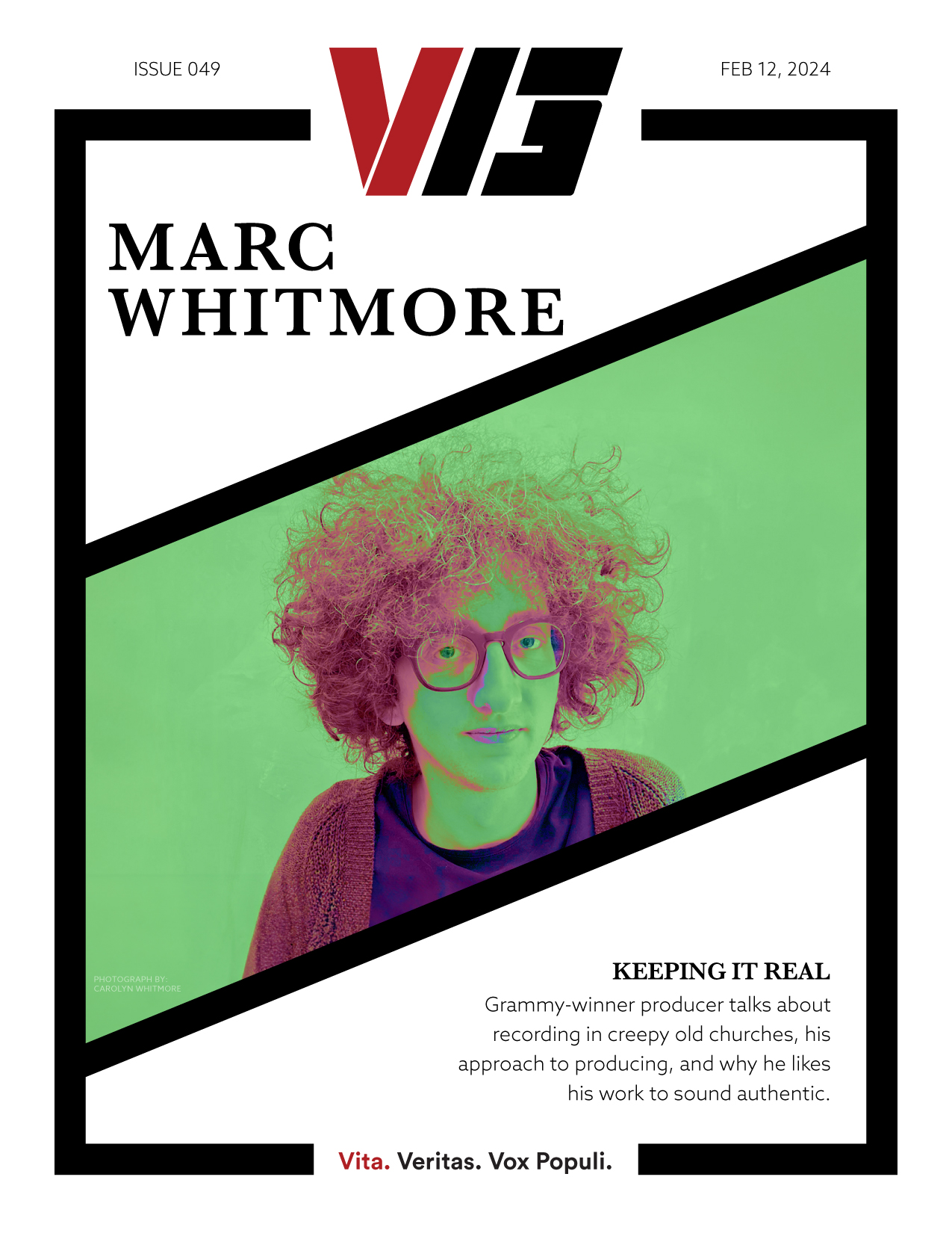 V13 - Cover Story - Issue 49 - Marc Whitmore