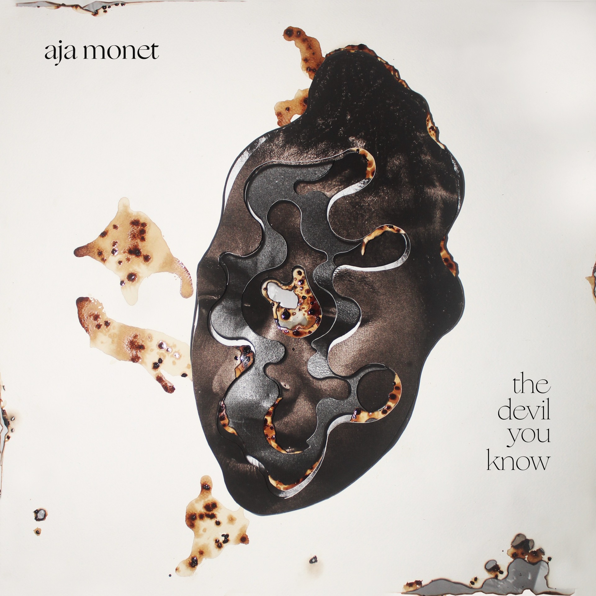 Artwork for the single “The Devil You Know” by aja monet