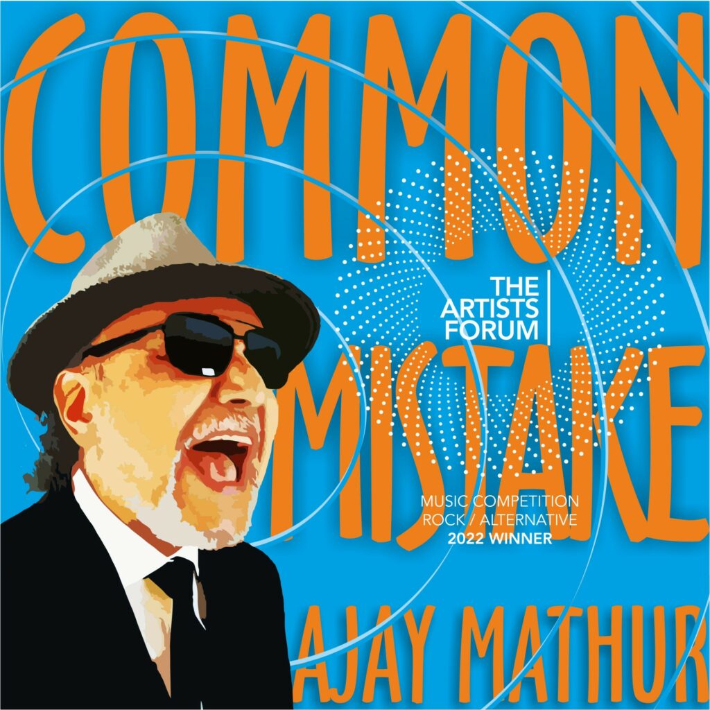 Ajay Mathur “Common Mistake” single artwork