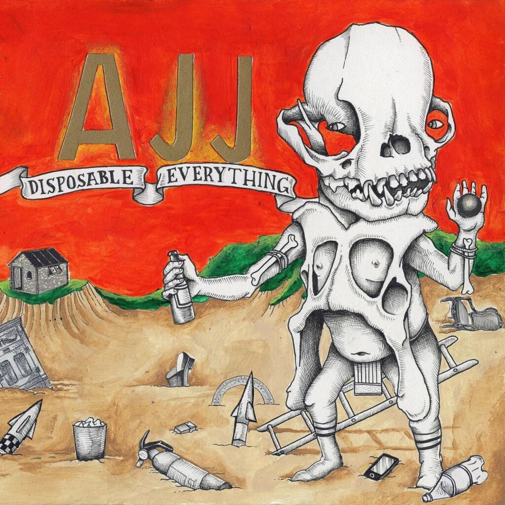 AJJ ‘Disposable Everything’ album artwork