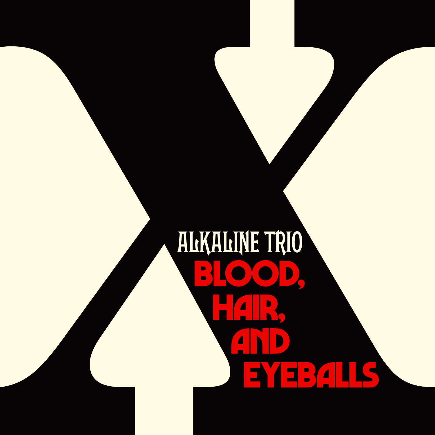 Alkaline Trio ‘Blood, Hair, and Eyeballs’ Album Artwork