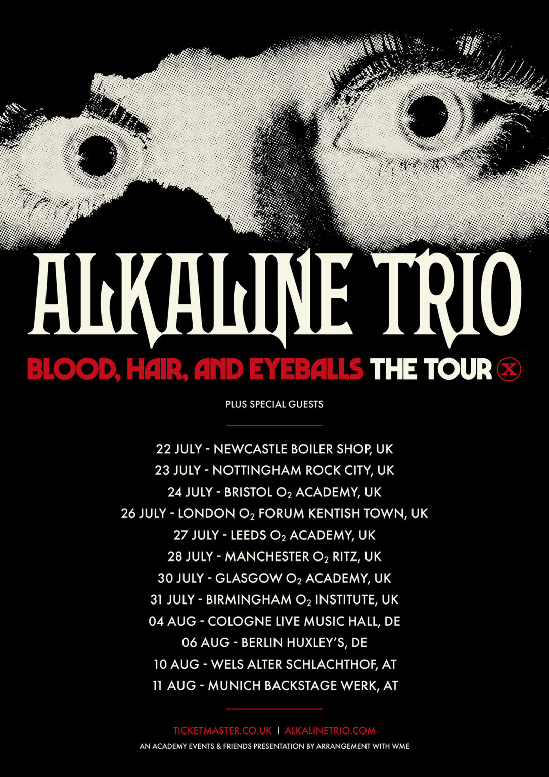 alkaline trio tour europe