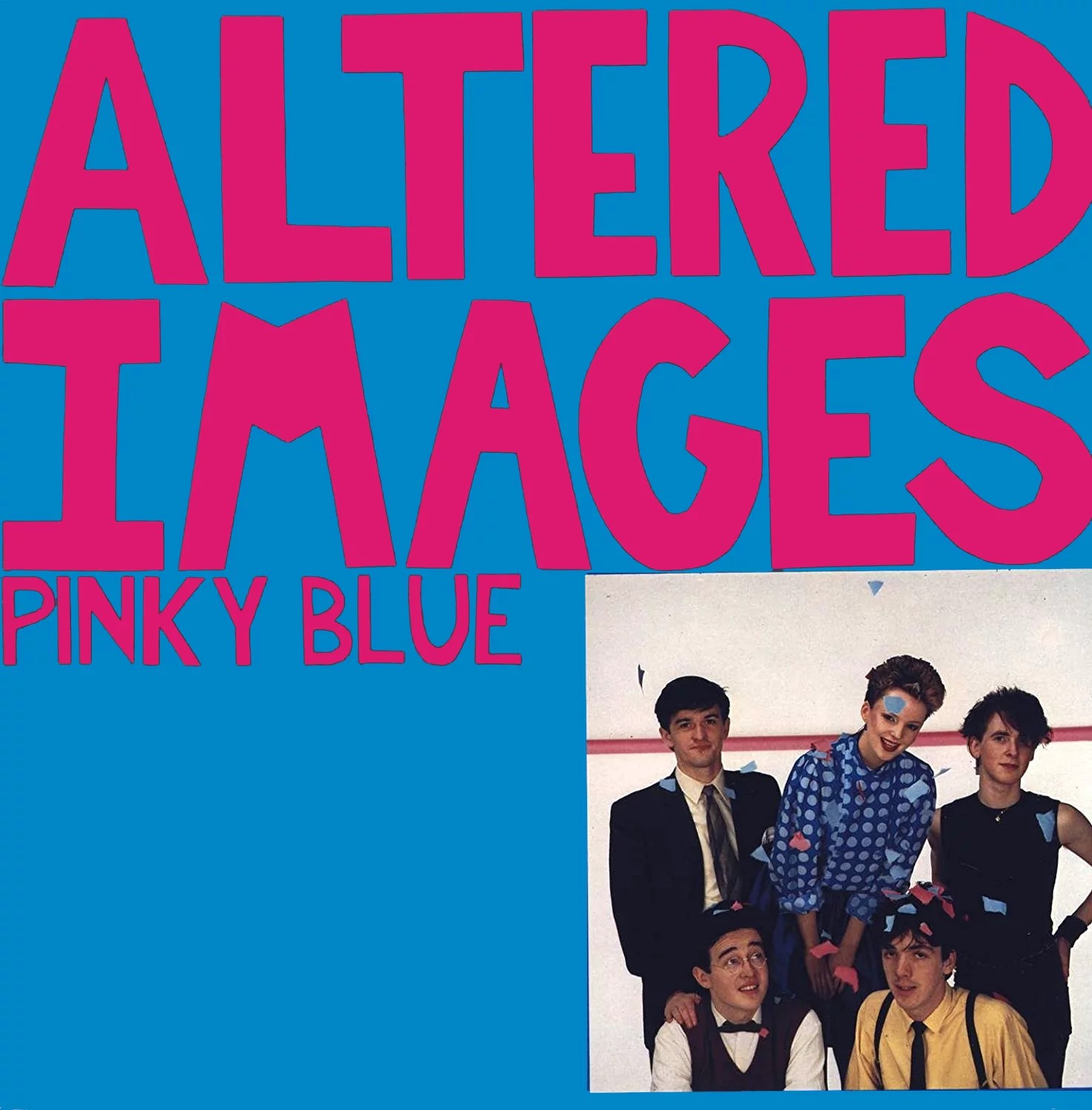 Altered Images ‘Pinky Blue’ album artwork