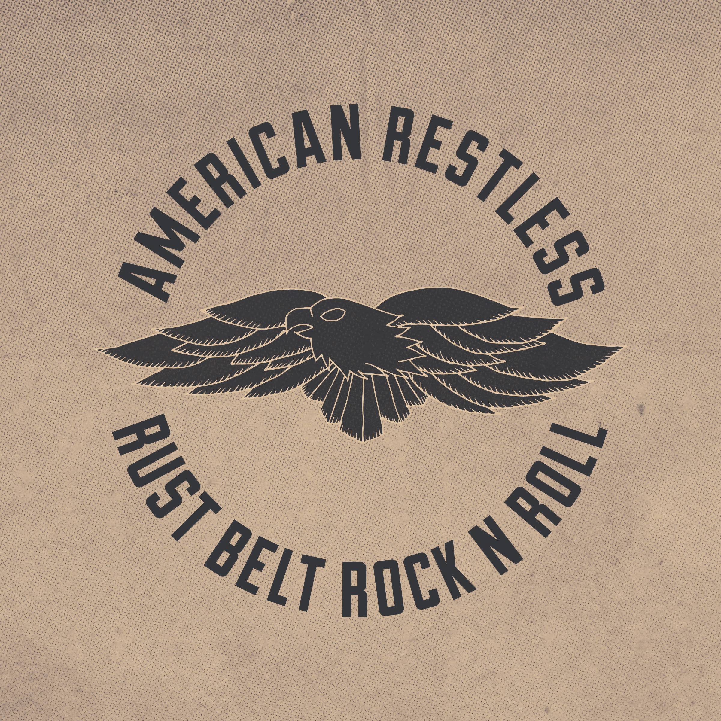 American Restless ‘Rust Belt Rock N Roll’ album artwork