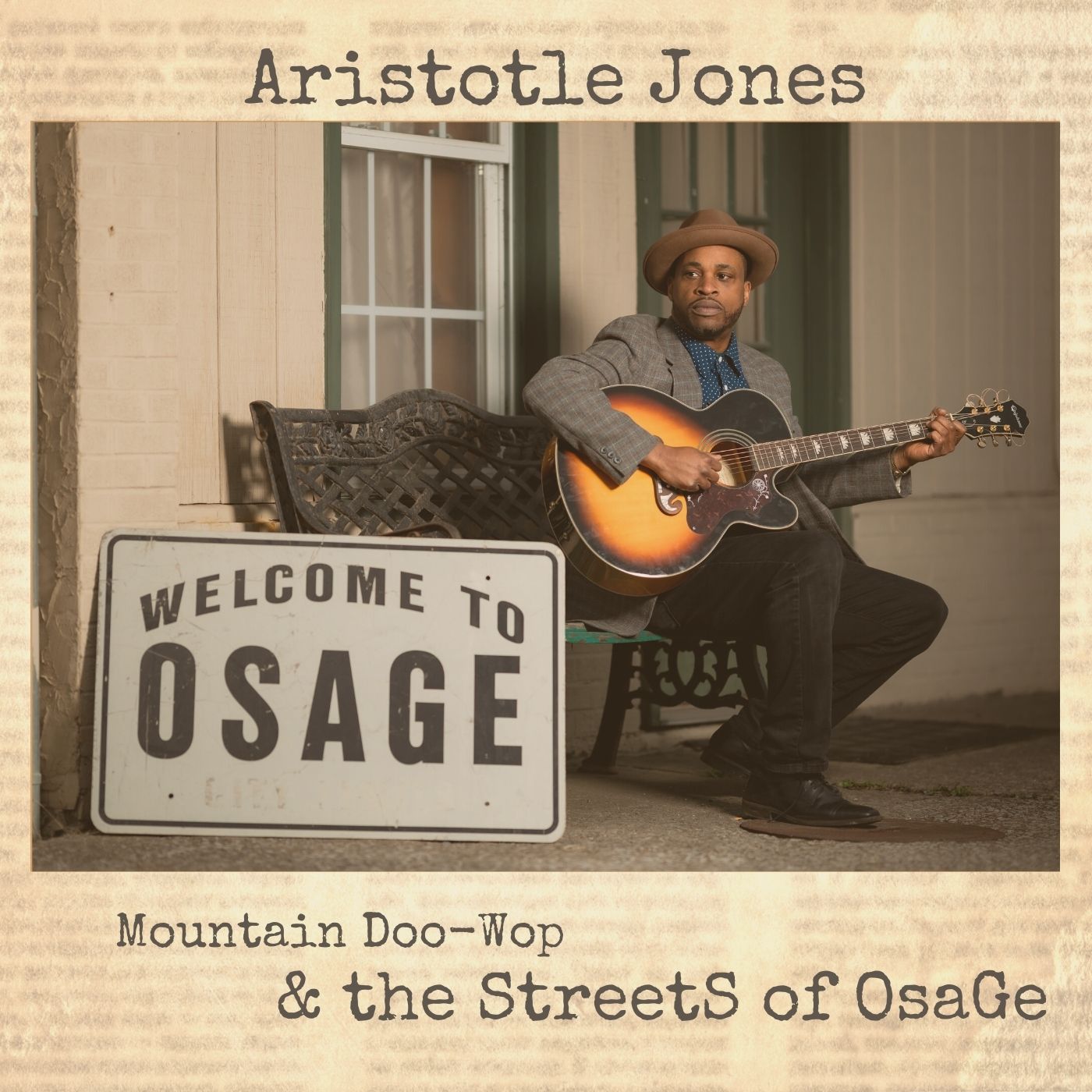 Aristotle Jones ‘Mountain Doo-Wop & the Streets of Osage’ album artwork