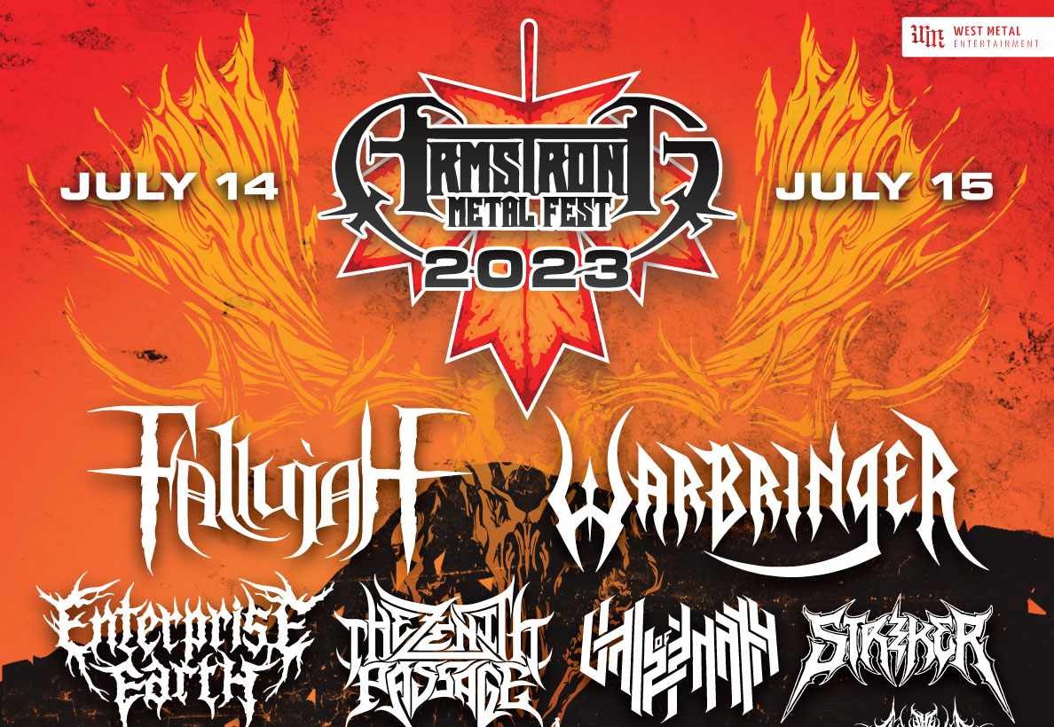 Meet the Headliners! Check Out Who’s Playing Armstrong MetalFest 2023 ...