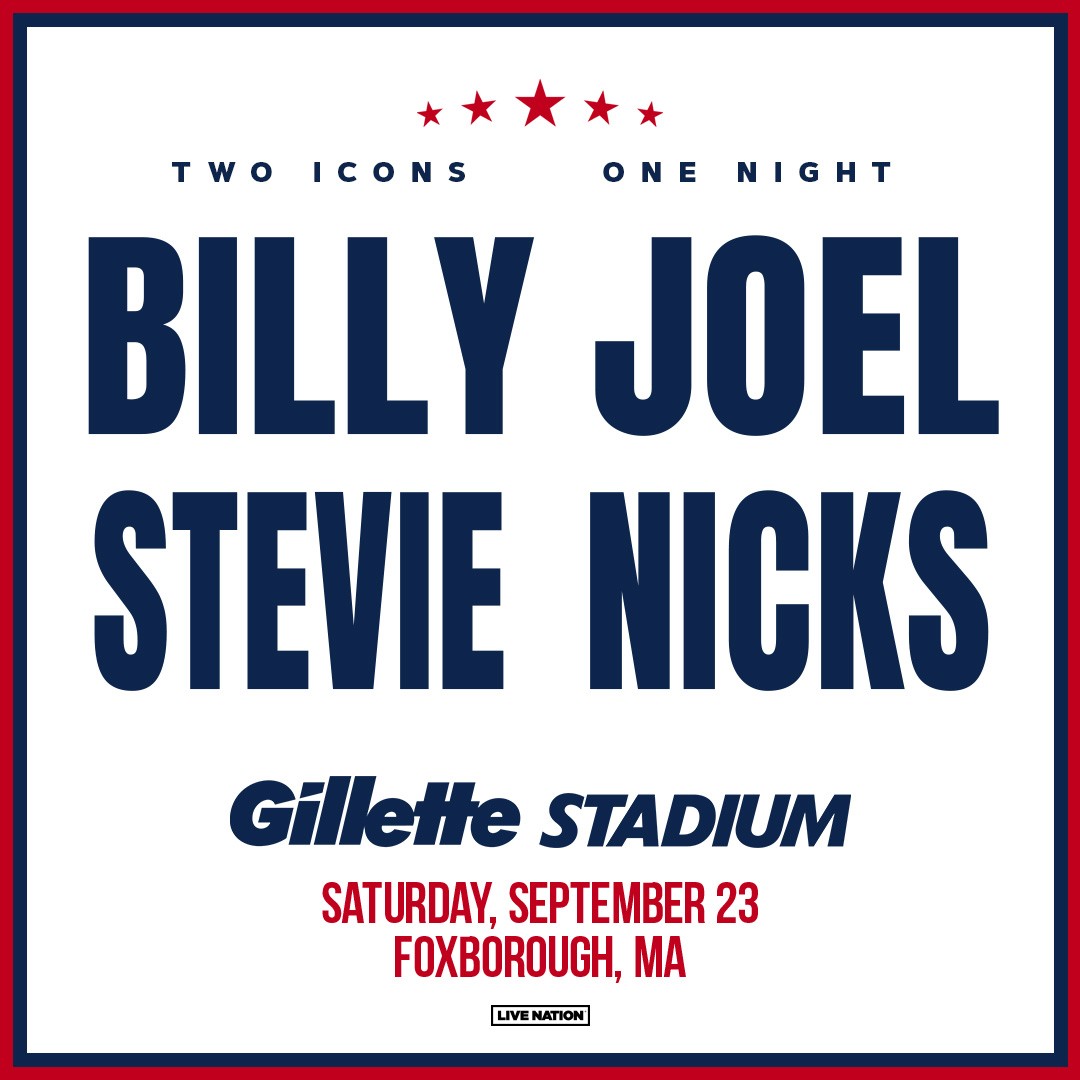 Billy Joel and Stevie Nicks @ Gilette Stadium