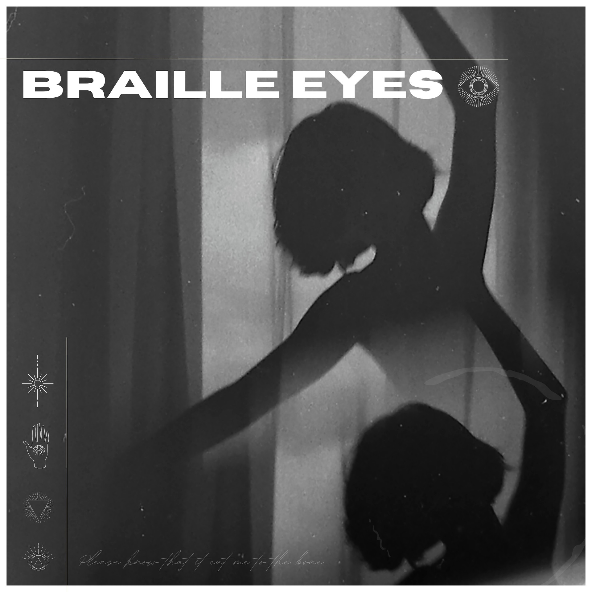 Braille Eyes ‘Please Know That It Cut Me To The Bone’ EP album artwork