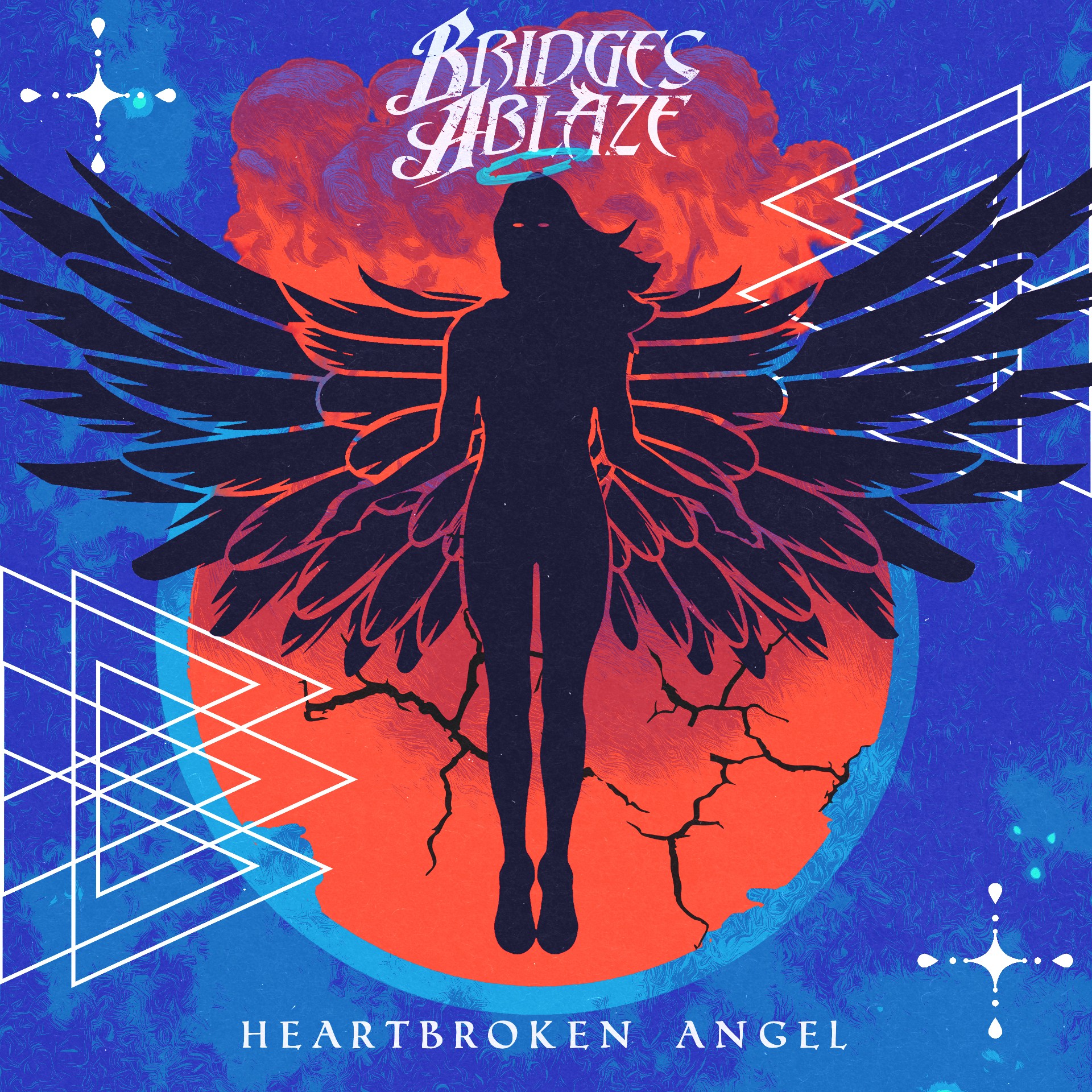 Bridges Ablaze ‘Heartbroken Angel’ album artwork