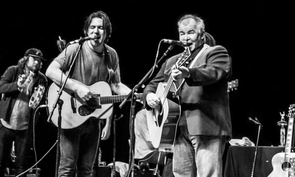 Bright Eyes and John Prine, photo by Lindsey Best