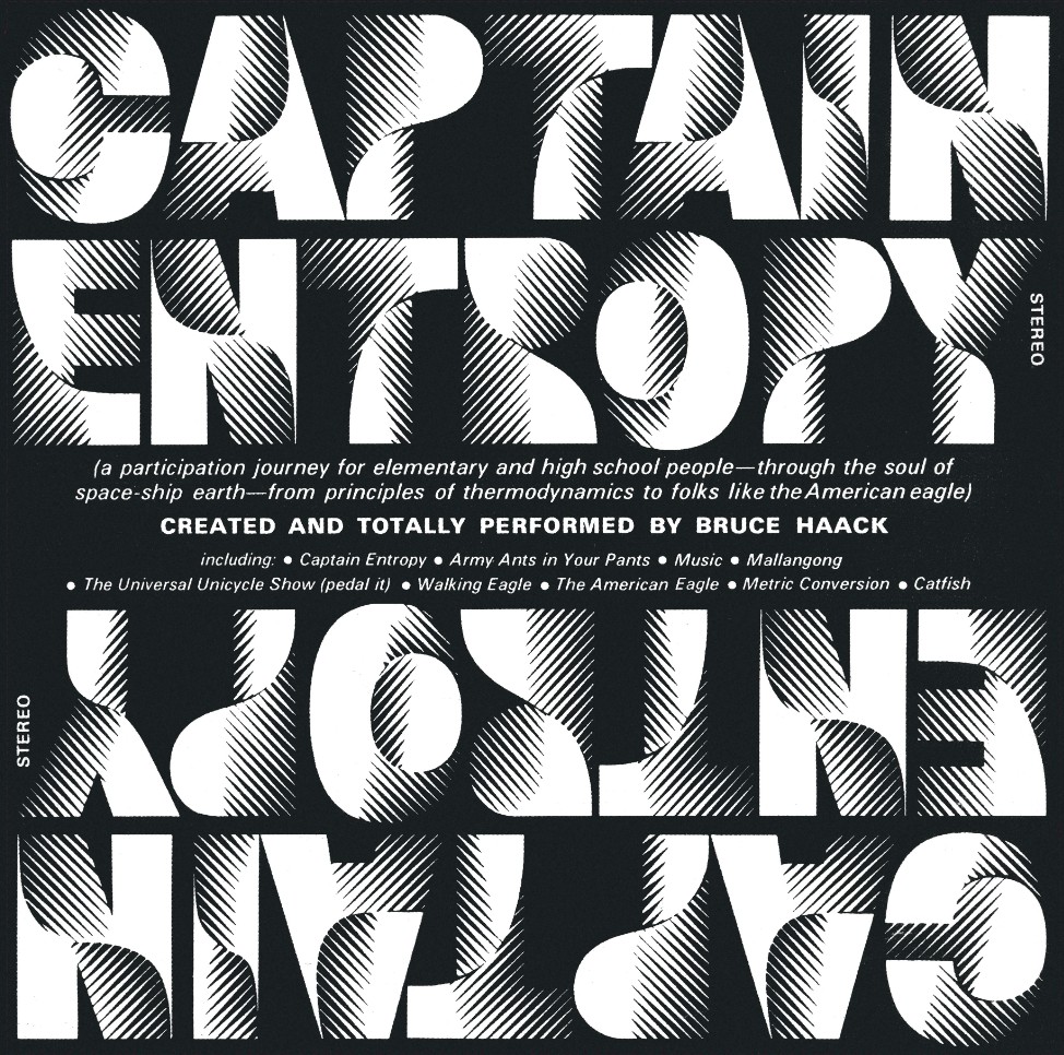 Bruce Haack ‘Captain Entropy’ album artwork