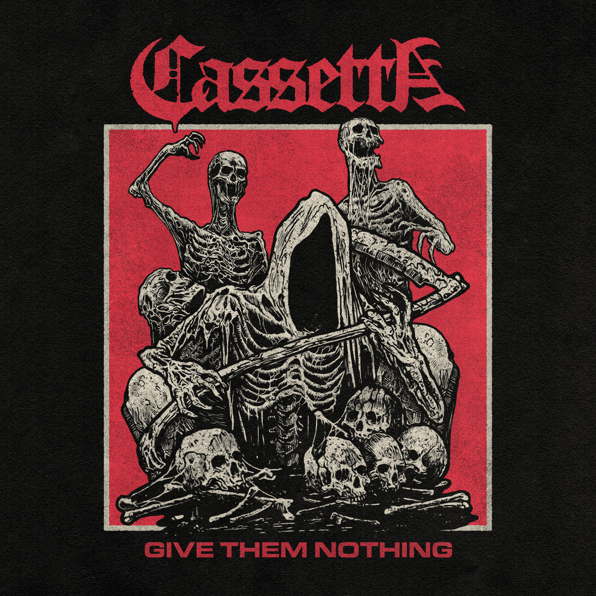 Cassetta “Give Them Nothing” single artwork