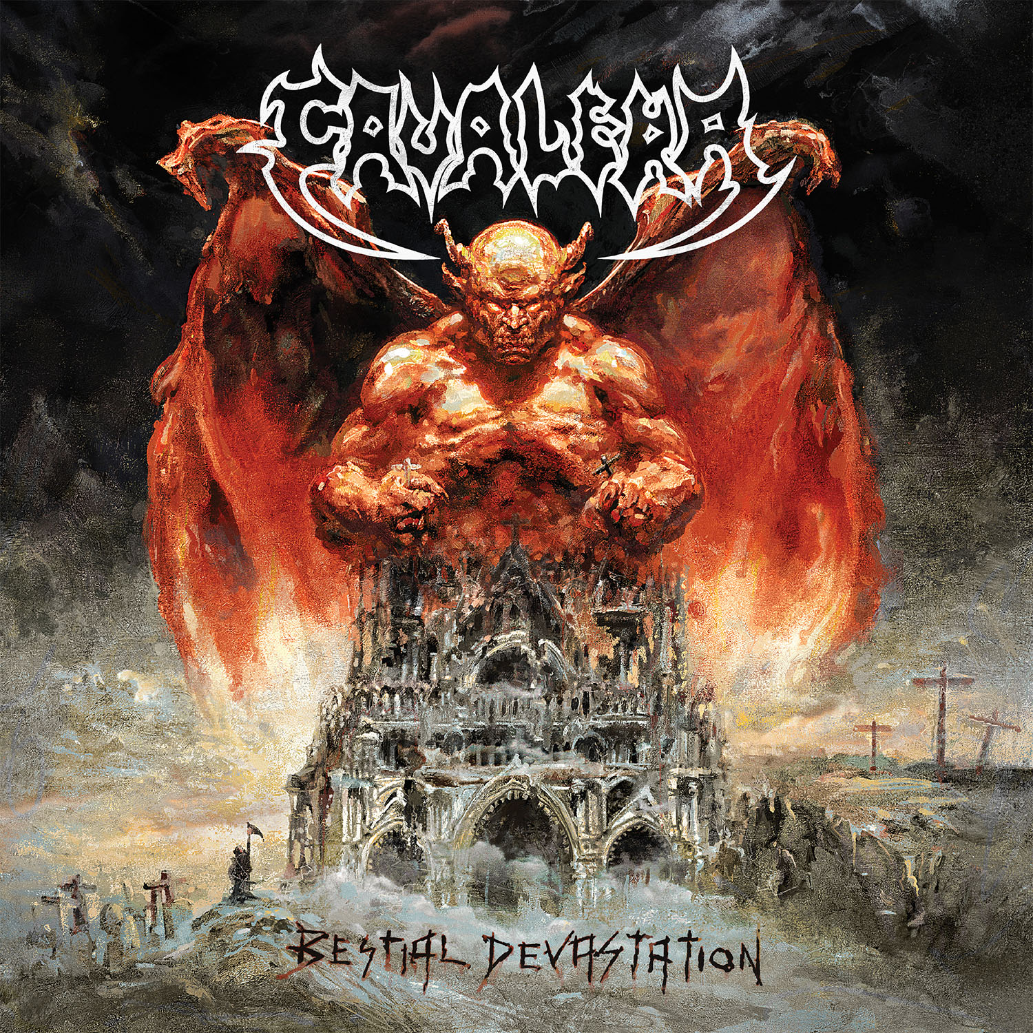 Cavalera ‘Bestial Devastation’ Album Artwork