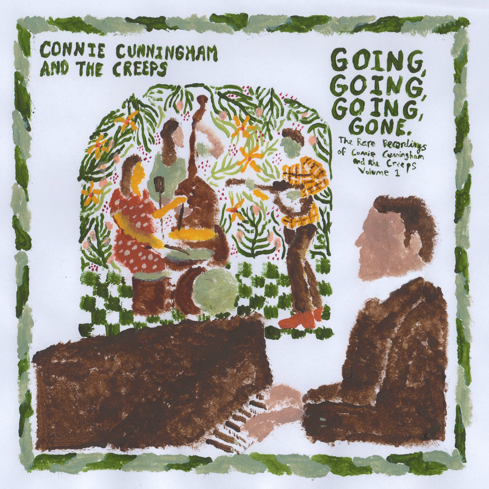 Artwork for the single “Going Going, Going, Gone” by Connie Cunningham and the Creeps