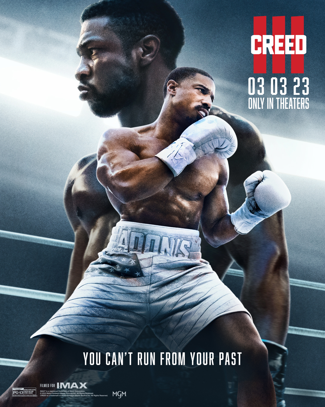 Movie poster art for ‘Creed III’
