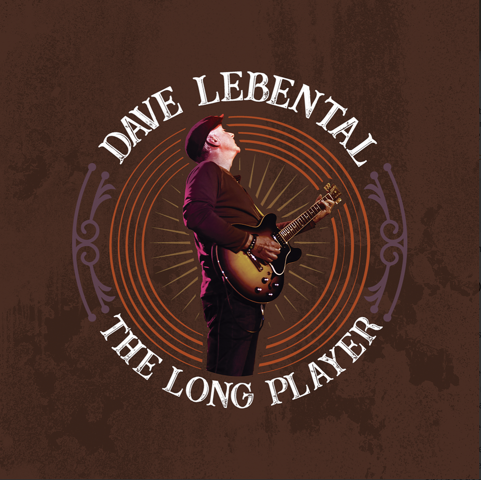 Dave Lebental 'The Long Player' album artwork