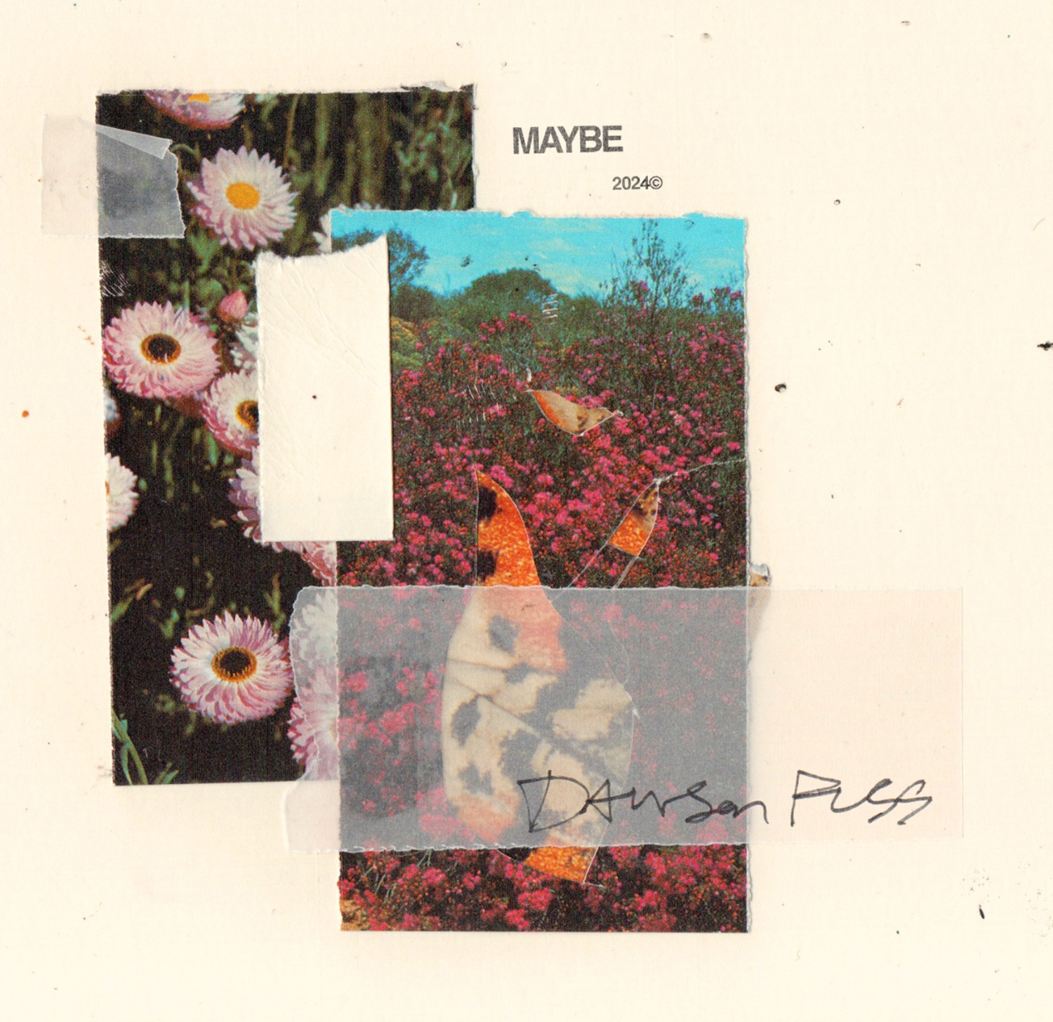 Dawson Fuss ‘Maybe’ [EP] album artwork