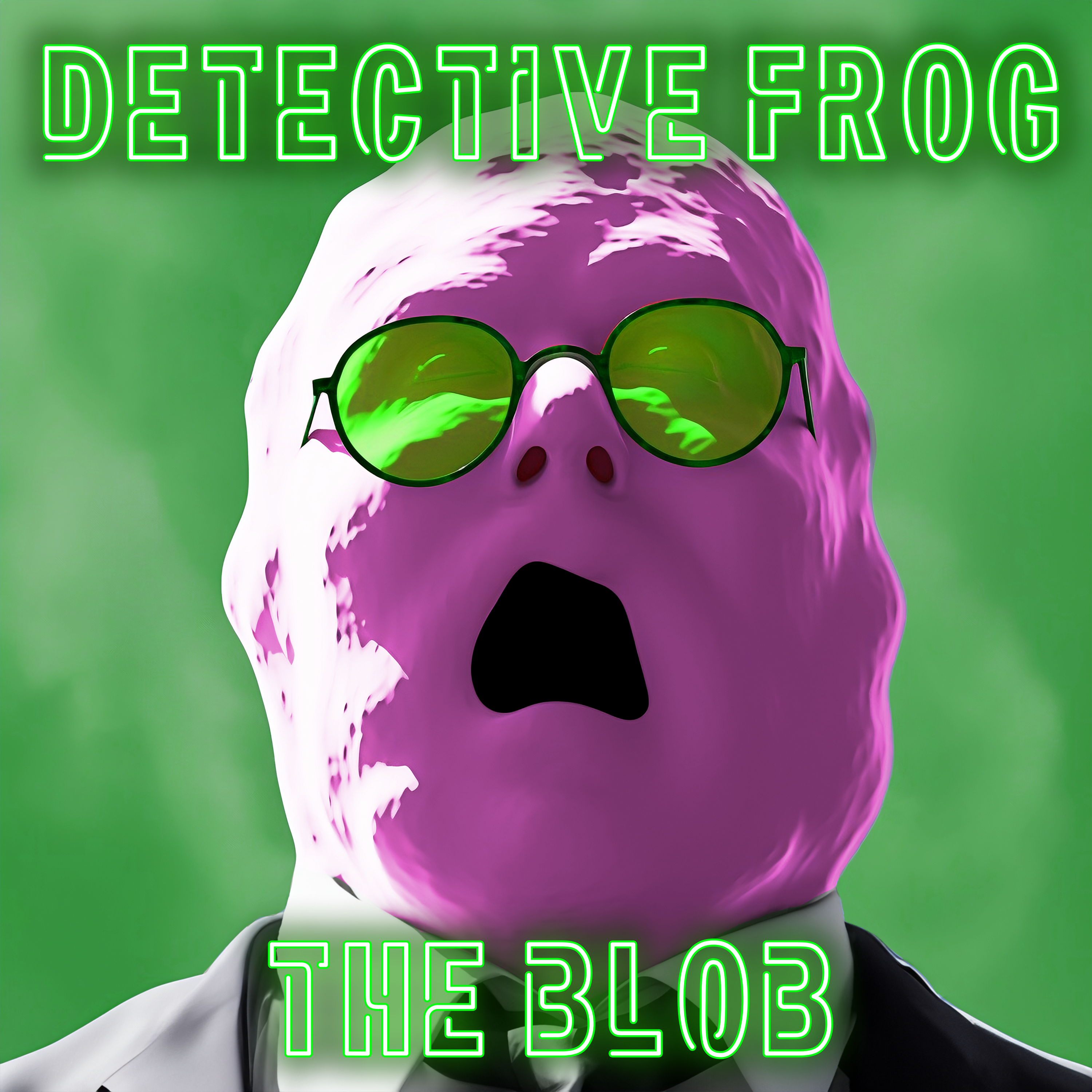 Detective Frog "The Blob" single artwork