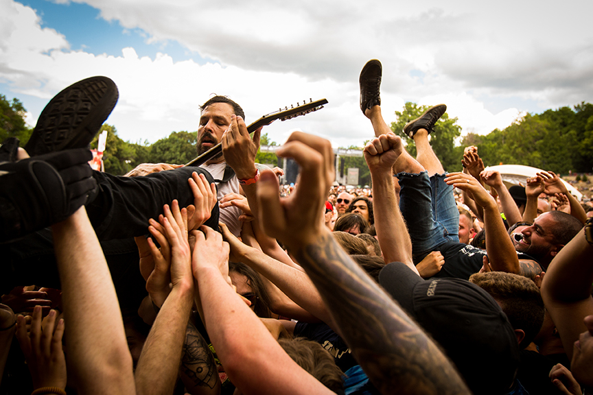 The Dillinger Escape Plan at Heavy Montreal Festival on Saturday August 6, 2016. (Tim Snow / EVENKO MANDATORY CREDIT)