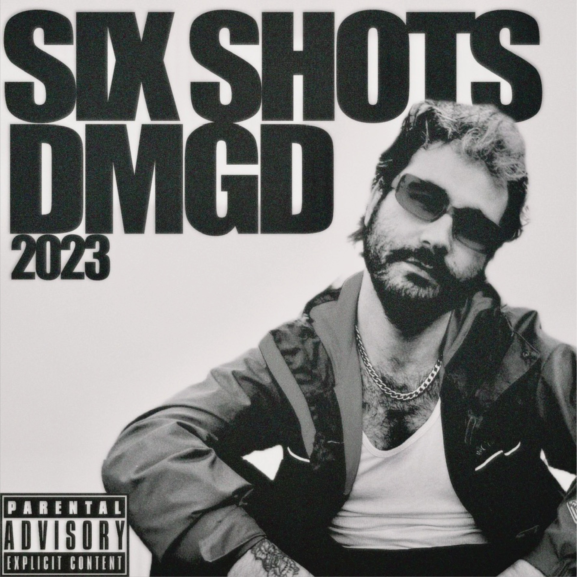 DMGD “SIX SHOTS 2023” single artwork