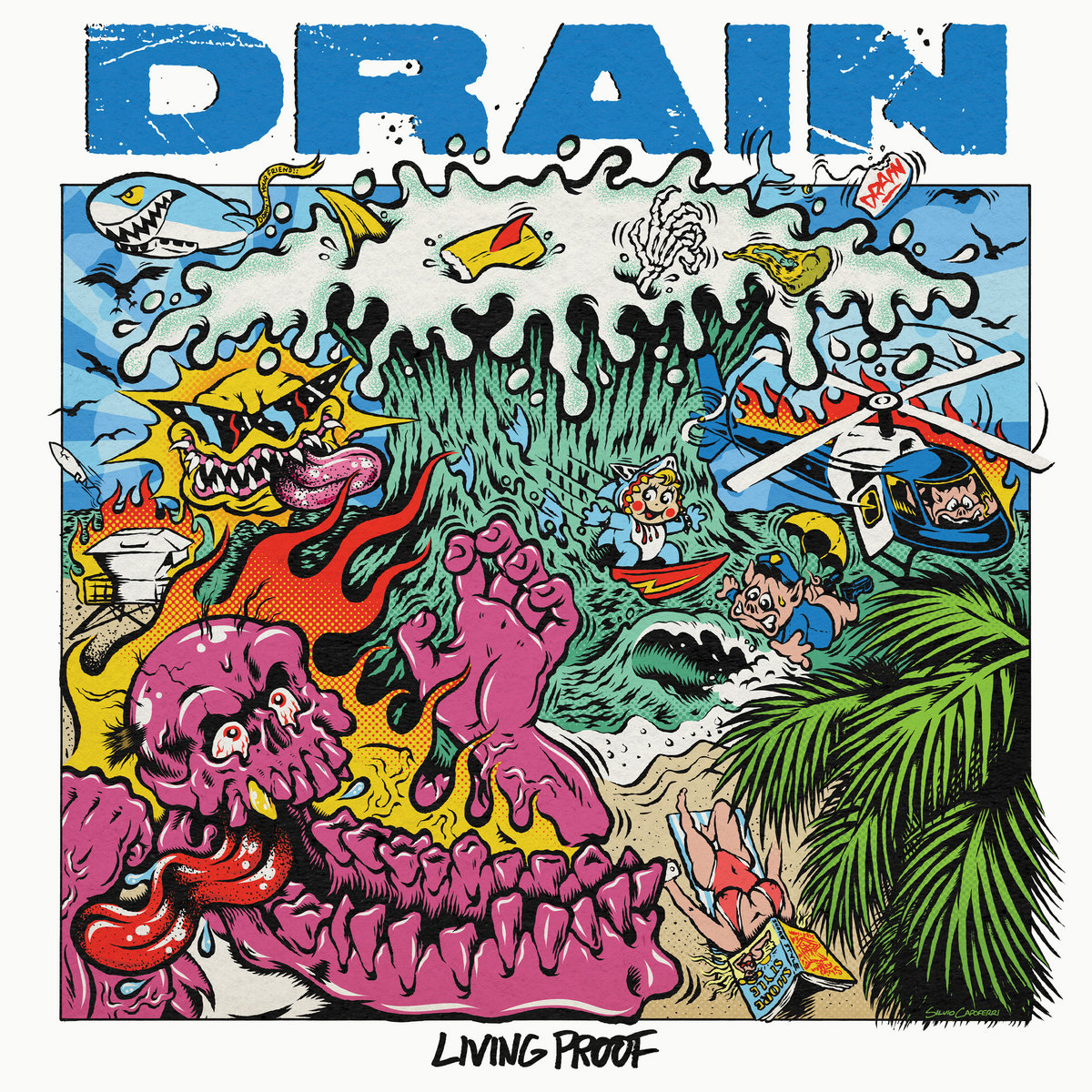 Artwork for "Living Proof" by Drain