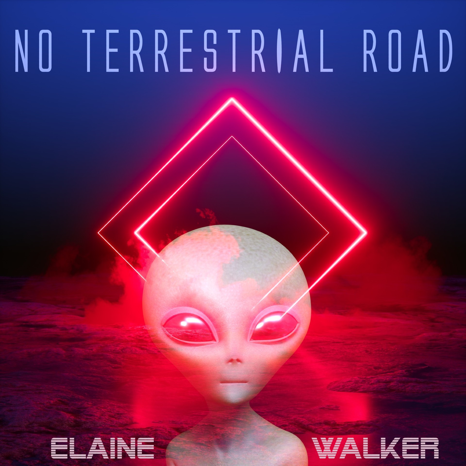 Elaine Walker ‘No Terrestrial Road’ album artwork