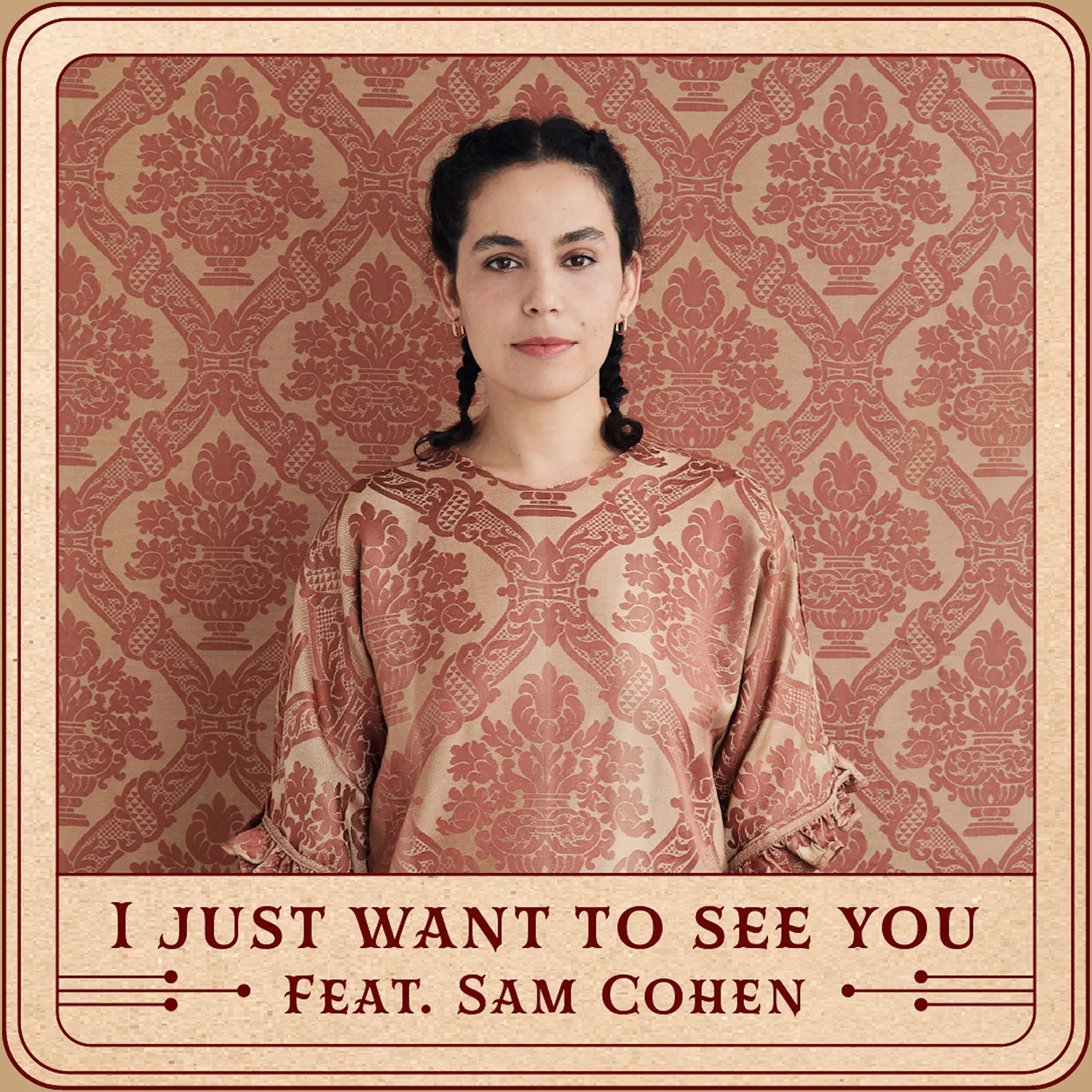 Ella Ronen “I Just Want to See You” (feat. Sam Cohen) single artwork