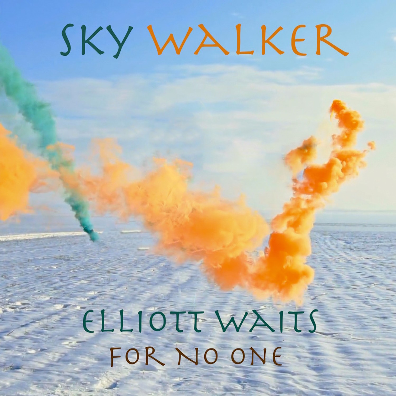 Elliott Waits For No One “Sky Walker” single artwork