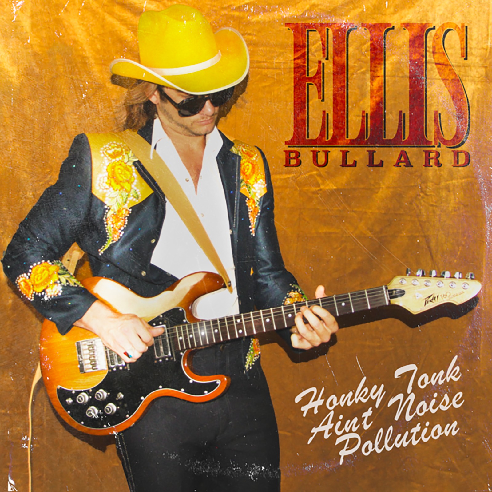 Ellis Bullard “Honky Tonk Aint Noise Pollution” single artwork