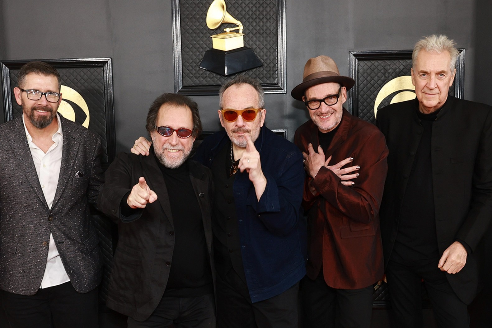 Elvis Costello & The Imposters, photo by Matt Winkelmeyer (Getty Images)