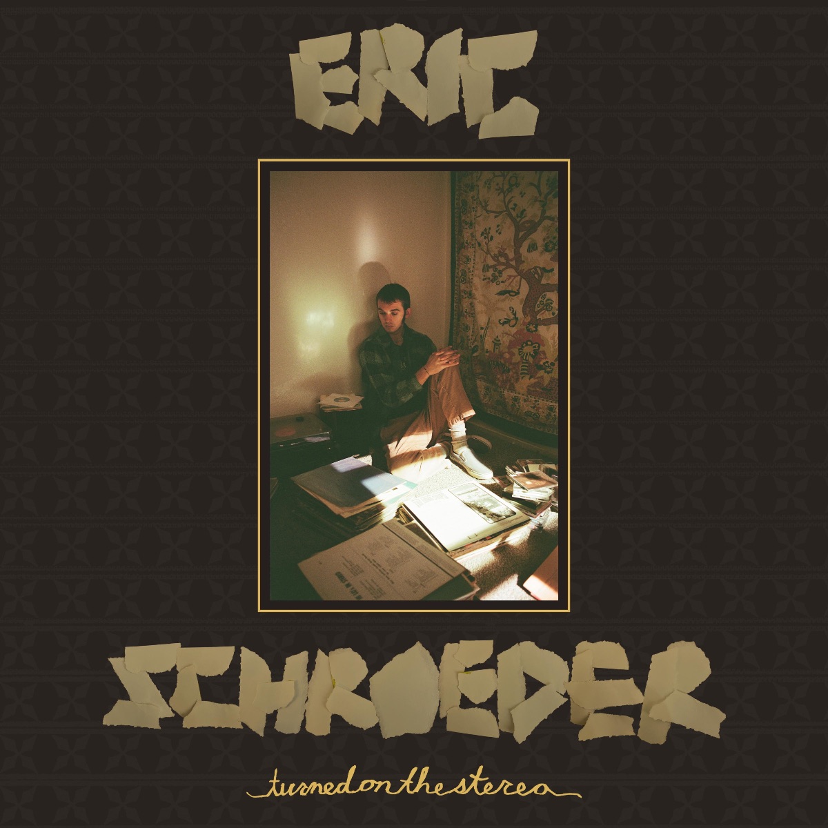 Eric Schroeder ‘Turned on the Stereo’ album artwork